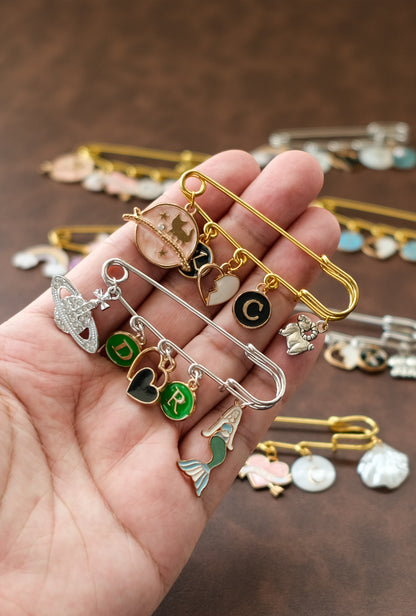 Custom Charm Brooch
