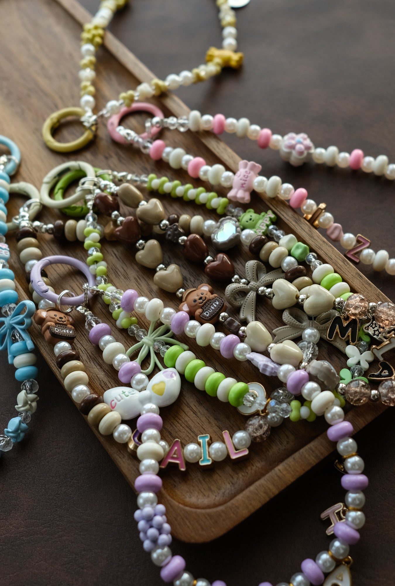 Personalized Pearl Phone Strap