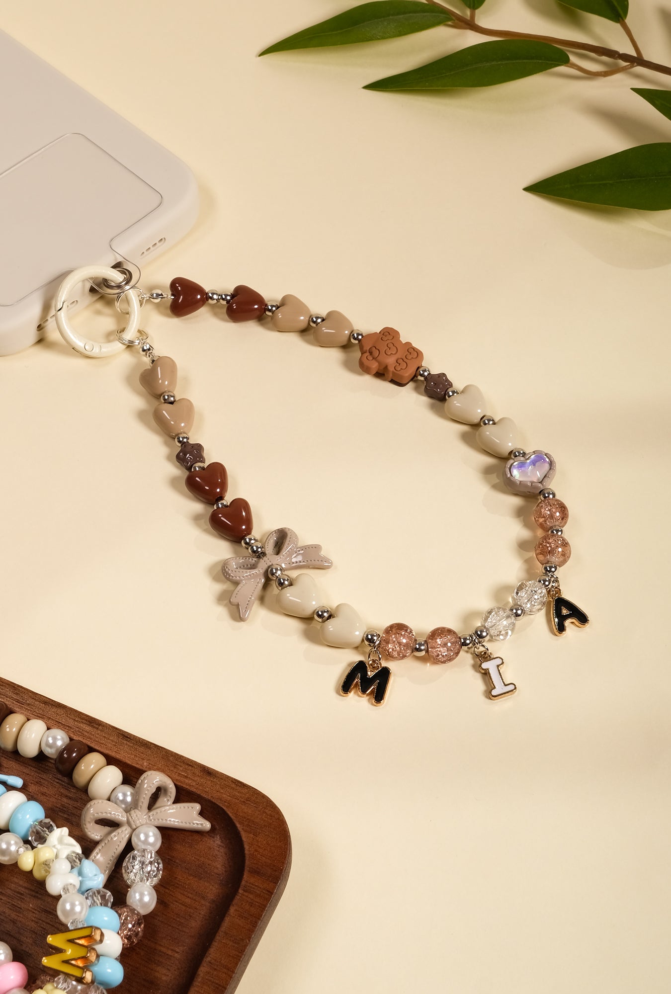 Personalized Pearl Phone Strap